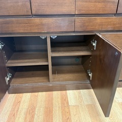 両面収納棚　収納家具　マガジンラックの画像