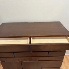 両面収納棚　収納家具　マガジンラックの画像