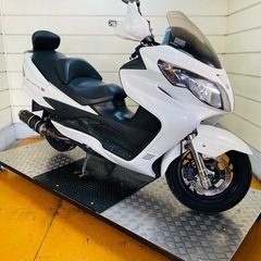 40853km ★始動動画あり★ スカイウェイブ CJ46A ビッグスクーターの画像