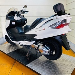 40853km ★始動動画あり★ スカイウェイブ CJ46A ビッグスクーターの画像