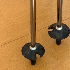 美品(［ロシニョール)］のスキーストックの画像