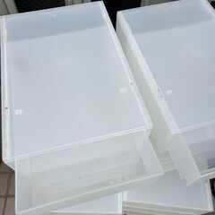 無料 半透明収納ケース まとめて 宮前区の画像
