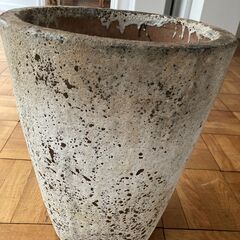 植木鉢 白 大きめの画像