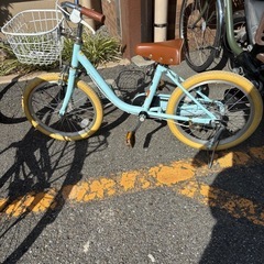 値下⭐︎18インチ　子供用　自転車の画像