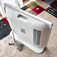 🔴「人感/室温センサー付 大風量パネルセラミックヒーター ヒートワイドスリム」の画像