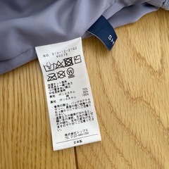 SHIPS シップス パープル フレアパンツ Fの画像