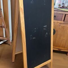 A型 看板 スタンド ブラックボード の画像