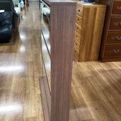3段シューズラック（ミラー扉付き）【町田市再生家具】251949の画像