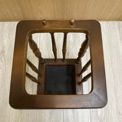 商談中レトロ　木製　傘立ての画像