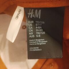 H＆M恐竜帽子の画像