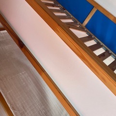 ベッド　IKEA イケア KURA キューラ リバーシブルベッド, ホワイト/パイン材90x200 cm の画像