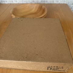 未使用　木製パスタボールの画像