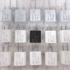 ( M-935 )IQOS S21A25 ACアダプタ１５個 USB まとめて まとめ売り 中古 動作確認済みの画像
