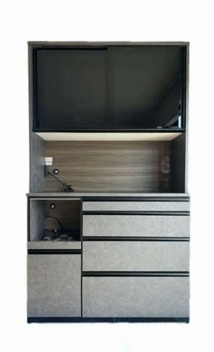 松田家具 レンジボード 食器棚