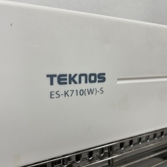 TEKNOS電気ストーブの画像