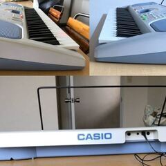 OJM0008K) CASIOキーボード＜幅：約90cm 高さ：約13cm 奥行：約40cm＞中古品【取りに来られる方限定】　の画像