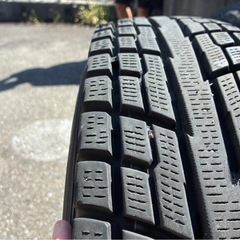 【お値段交渉可】ジムニー専用スタッドレス/5H/YOKOHAMA GEOLANDAR I/T-S【185/85R16】4本セット【SUW】アルミホイール付き/ガリ傷無し/美品/リフトアップの画像