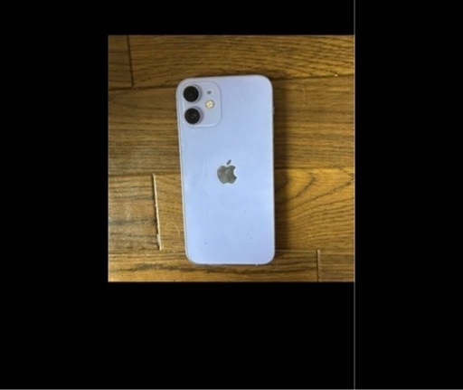 SIMフリー Apple iPhone 12mini パープル 本体 128GB