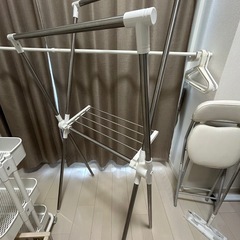折りたたみ式 
物干しの画像