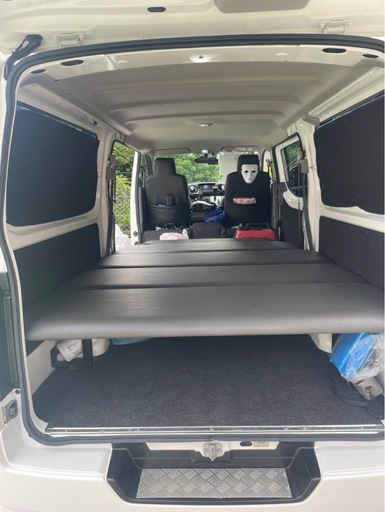 車内泊　ベットキット　キャラバン用NV350