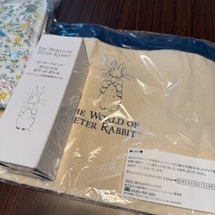 ピーターラビット/ランチトート/ポケットボトル/保冷バッグ/非売品/新品・未使用の画像