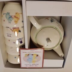 未使用品　ムーミン茶器セットの画像
