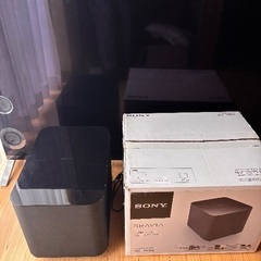 差し上げます　SONYブラビア➕サブウーハーの画像