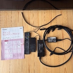 差し上げます　SONYブラビア➕サブウーハーの画像