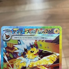 ポケモンカード ポケカ サンダースex SAR テラスタルフェス テラフェスの画像