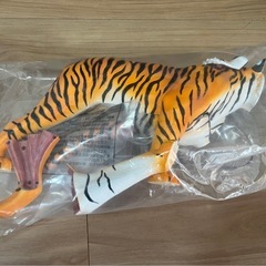 【未使用】トラ　模型（骨格、内臓、皮膚、ディスプレイ用トレイ一式）⭐︎アニア好きなお子様にの画像