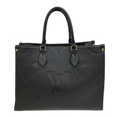 ルイヴィトン LOUIS VUITTON ハンドバッグ モノグラムアンプラント オンザゴーMM トート M45595 ブラックの画像