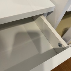 ニトリドレッサー　サイドキャビネット付きの画像