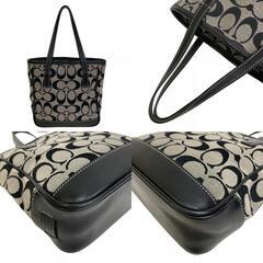 コーチ COACH ハンドバッグ シグネチャー ミニ ポーチ 6087 グレーの画像