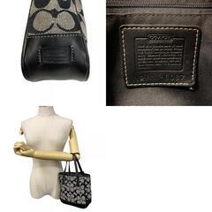 コーチ COACH ハンドバッグ シグネチャー ミニ ポーチ 6087 グレーの画像