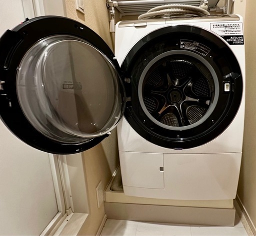 美品 日立ドラム式洗濯乾燥機 2020年製 BD-SV110EL形 11/6kg