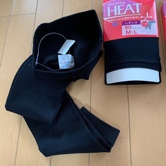 新品　レギンス　吸湿　発熱　3点セット の画像