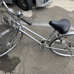 通勤通学用自転車27インチの画像