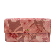 ルイヴィトン LOUIS VUITTON 長財布 モノグラム ヴェルニ イカット ポルトフォイユ･サラ ローズヴェルール M90023 ピンクの画像