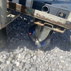  【高知】折りたたみ式金属カゴ台車 キャスター付の画像