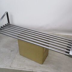 平棚　ステンレス　パイプ棚　1200×340×300【引き取り限定】の画像