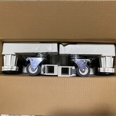 洗濯機台　キャスター付き　新品未使用の画像