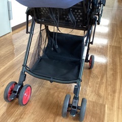ベビーカー（雨カバー付き）【町田市再生家具】251951の画像