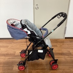 ベビーカー（雨カバー付き）【町田市再生家具】251951の画像