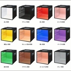 【新品・未使用】PULUZ写真スタジオライトぼボックスの画像