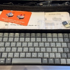 Keychron K3 Max 日本語配列 茶軸 RGB 極美品　キークロンの画像