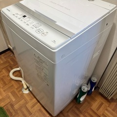 冷蔵庫、洗濯機、炊飯器、レンジ、ガス台の画像