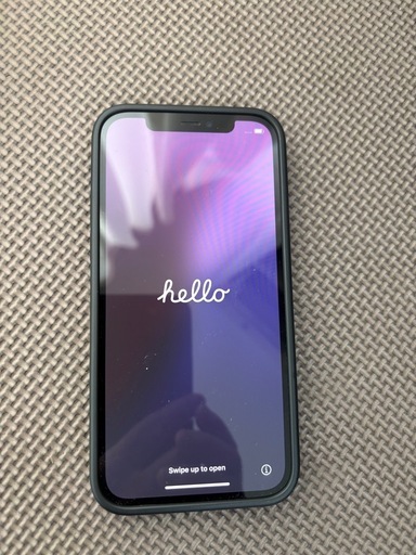 iPhone12 ブルー　USED