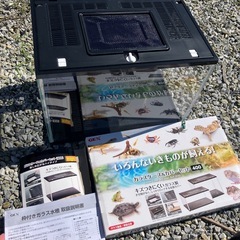 水槽　GEX ガラスケース&カバーセット400の画像