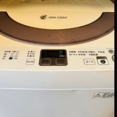 美品!sharp洗濯機 2000円本日迄の画像