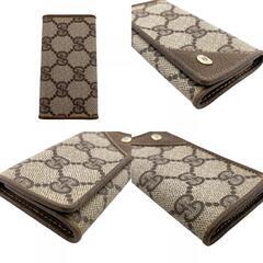 グッチ GUCCI キーケース PVC 6連 ベージュの画像
